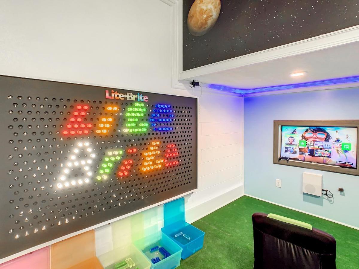 7 Bdr Family Themed Home With Mario Games Room And Free Pool Heat أورلاندو المظهر الخارجي الصورة