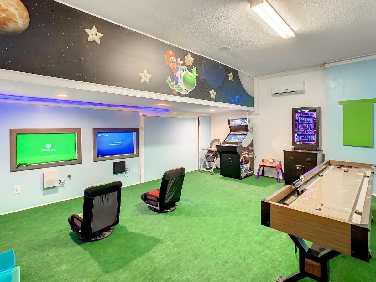 7 Bdr Family Themed Home With Mario Games Room And Free Pool Heat أورلاندو المظهر الخارجي الصورة