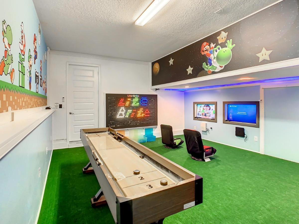7 Bdr Family Themed Home With Mario Games Room And Free Pool Heat أورلاندو المظهر الخارجي الصورة
